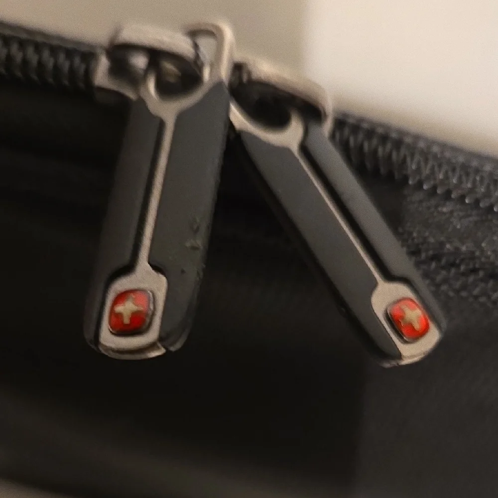 Wenger Black Laptop Sleeve with Red Accent